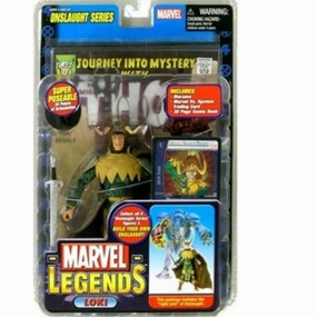 Fantasy Figure Prehistoric Animal Marvel Legends Series 13 > Loki (Crown of Lies Chase Variant) Action Figure