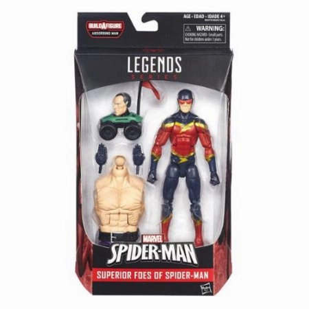 Enduring Classic Military Figure Marvel Legends Series: Superior Foes of Spider-Man: Marvel's Speed Demon