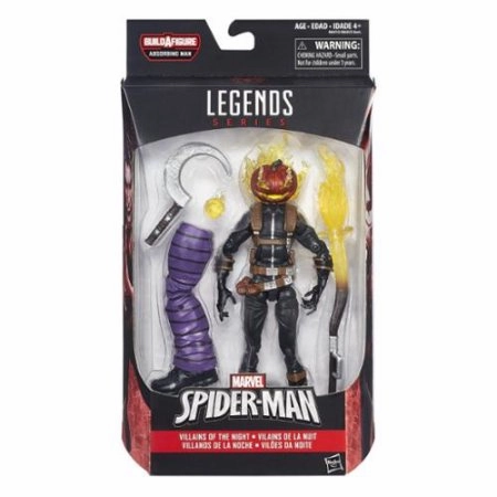 Marvel Legends Series: Villains of the Night: Marvel's Jack O'Lantern Protective Case Flying Pose