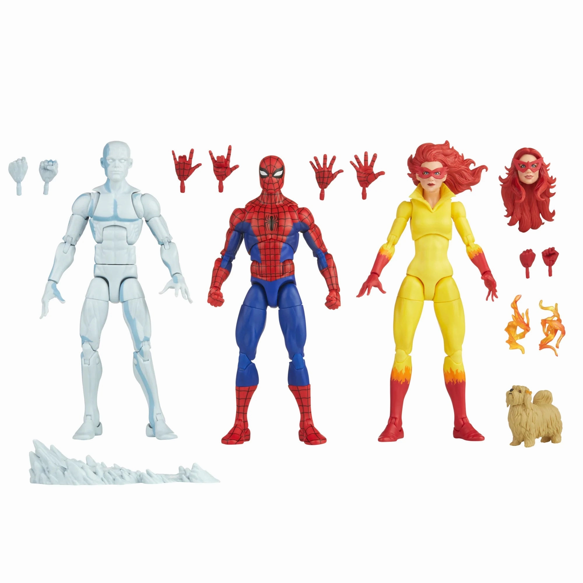 Collectors Hero Impressionist Art Marvel Legends Spider-Man & His Amazing Friends Action Figure Set Exclusive