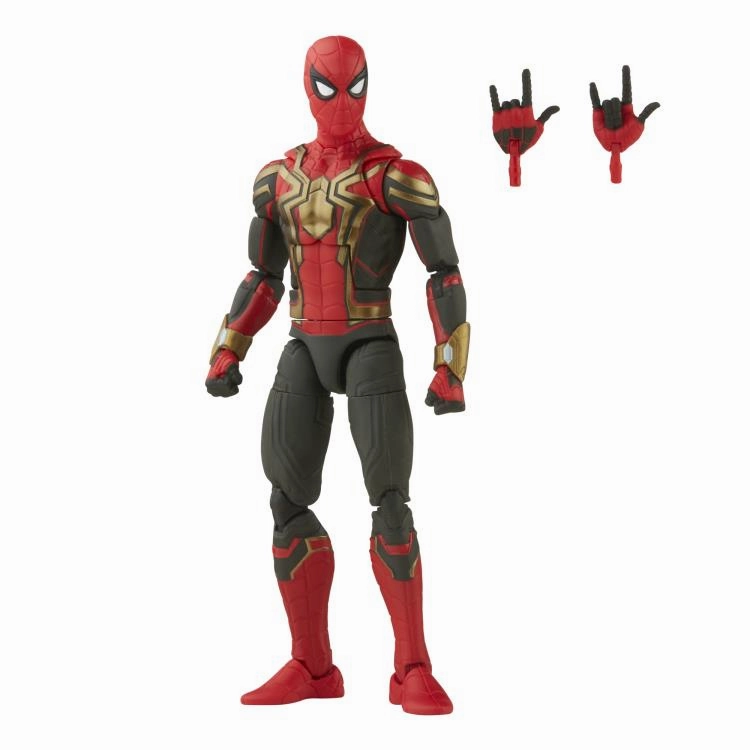 Marvel Legends Spider-Man: No Way Home Wave Integrated Suit Spider-Man (Marvel's Armadillo BAF) Poseable Collectible Anime Merch