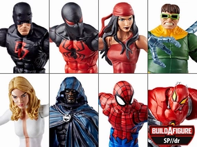 Dragon Statue Horror Icon Marvel Legends Spiderman Wave 8 set of 7 BAF Sp//dr Action Figures