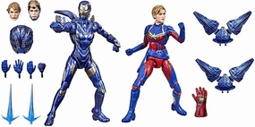 Event specific Porcelain Doll Marvel Legends The Infinity Saga Captain Marvel and Rescue Armor 2 Pack Action Figure