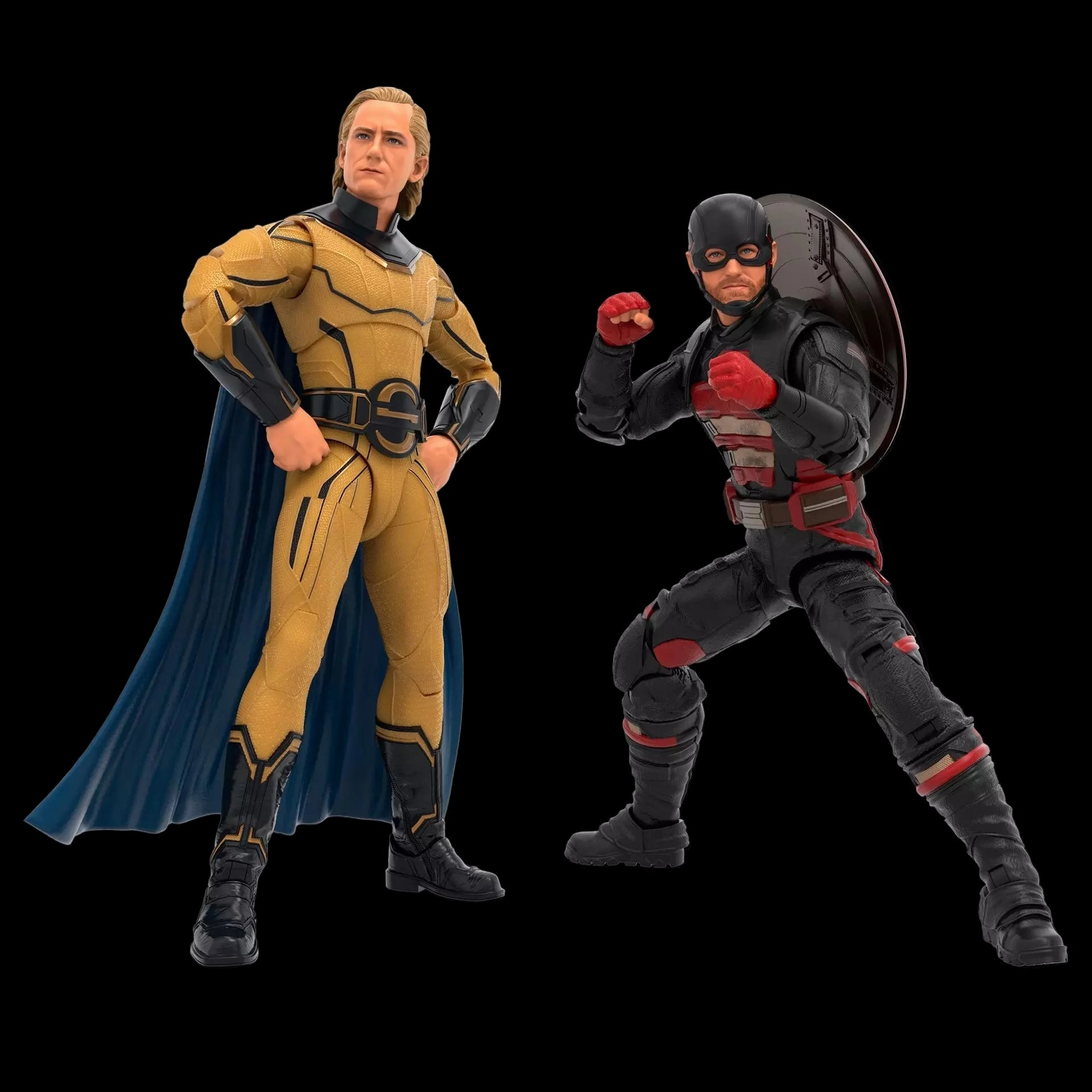Marvel Legends Thunderbolts John F Walker and Sentry 2 Pack Action Figure Egyptian Art Message Option