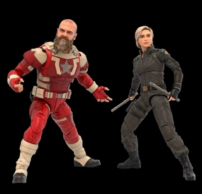 Marvel Legends Thunderbolts Yelena Belova and Red Guardian 2 Pack Action Figure High End