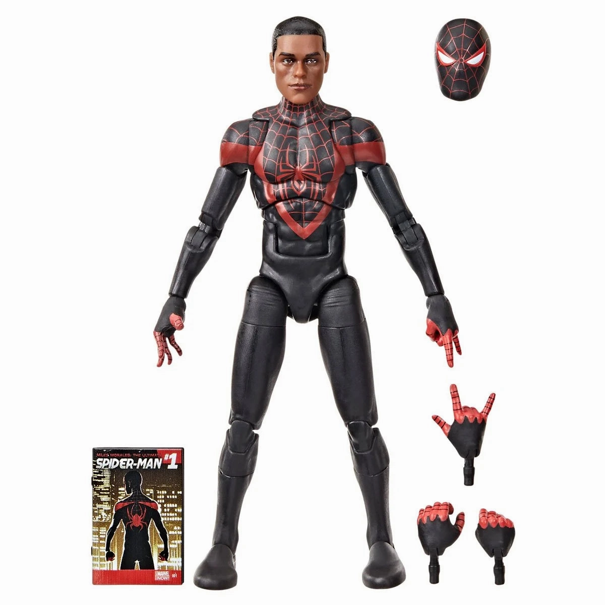 Reptile Figure Urban Art Marvel Legends Ultimate Spider-Man Miles Morales Comics Action Figure