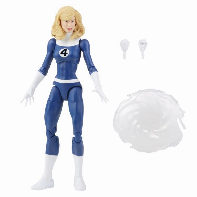 Action Replica Marvel Legends Vintage Retro Collection Fantastic Four Wave Marvel's Invisible Woman Action Figure