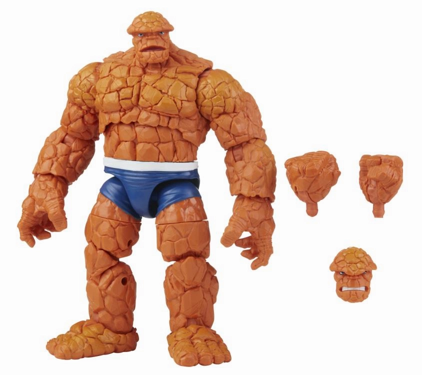 Scandinavian design Marvel Legends Vintage Retro Collection Fantastic Four Wave Marvel's Thing Action Figure
