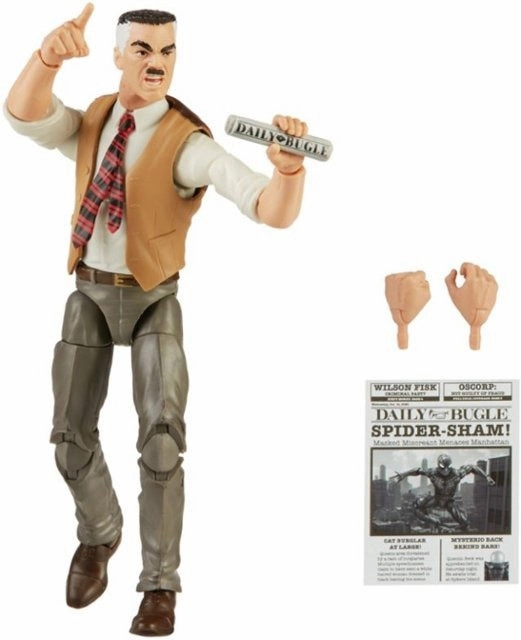 Marvel Legends Vintage Retro Series J Jonah Jameson Action Figure Rare Find