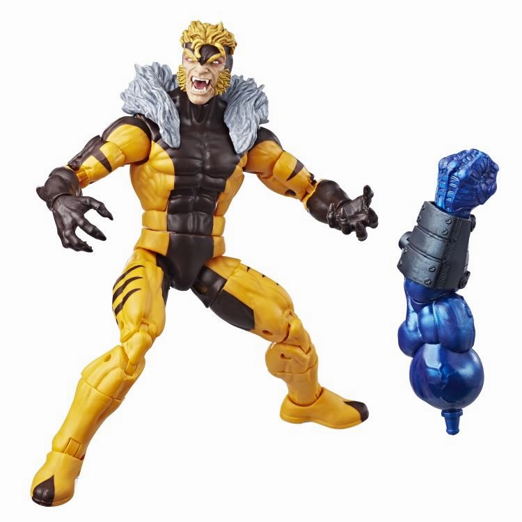 Childrens Toy Marvel Legends X-Men Sabertooth (BAF Apocalypse) Action Figure