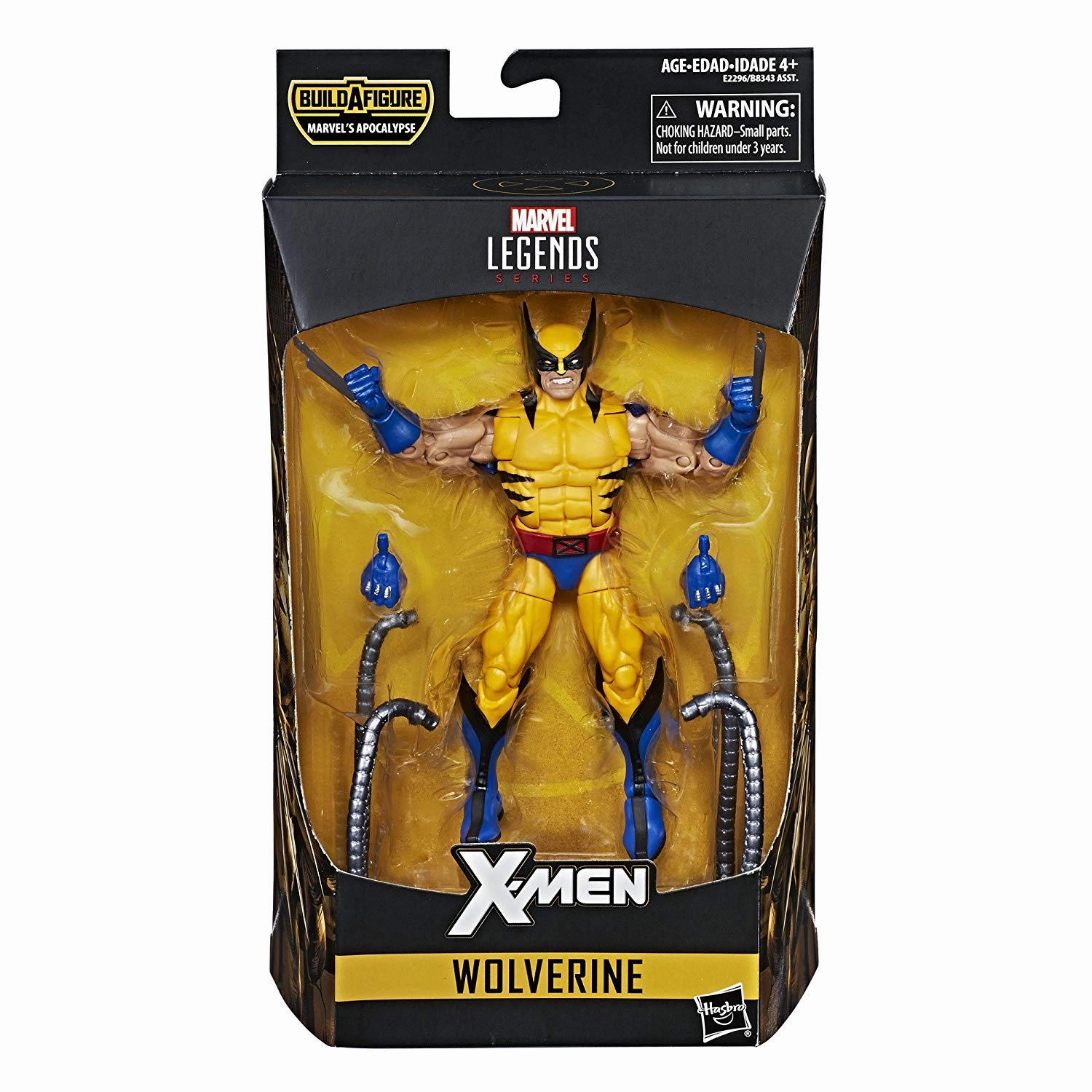 Marvel Legends X-Men Wolverine Action Figure (BAF Apocalypse) Cartoon Character Garden Ornament