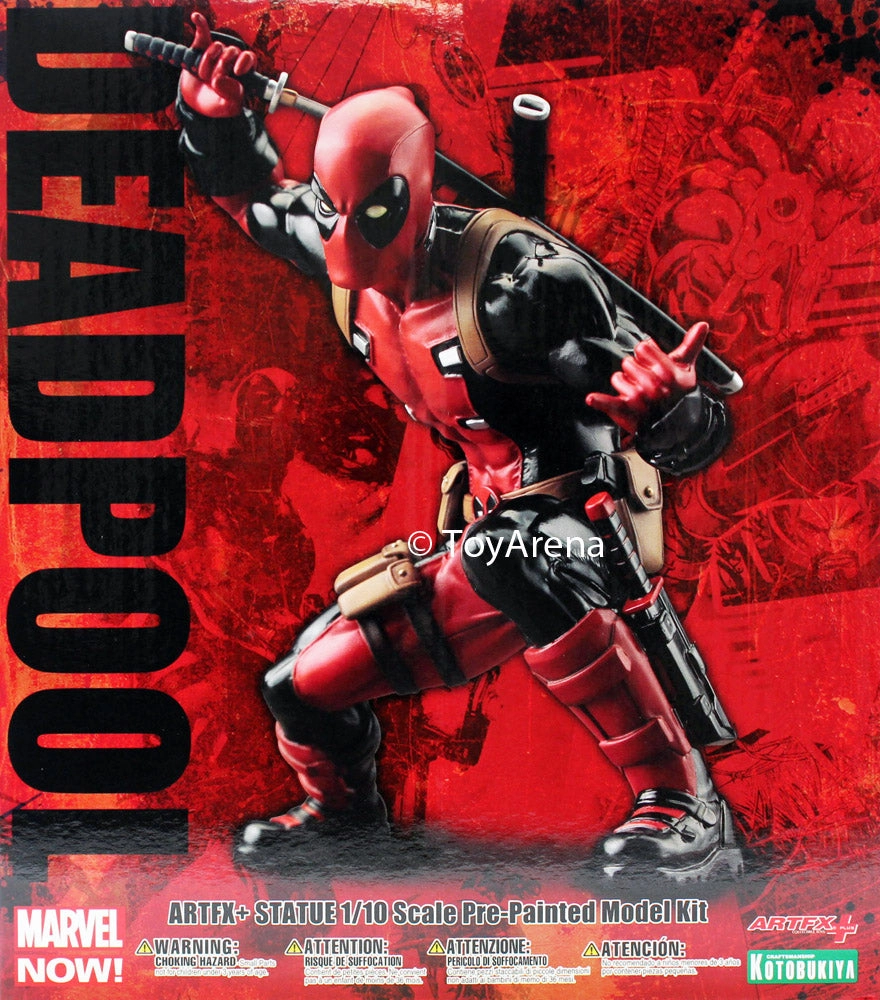 Marvel Now! Deadpool 1/10 Scale ArtFX  Statue MK176 Kotobukiya Coffee Table Resin Model