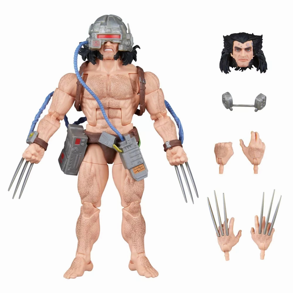 Marvel Legends Vintage Retro Series Weapon X Wolverine (Weapon X) Action Figure Missing Piece Family friendly