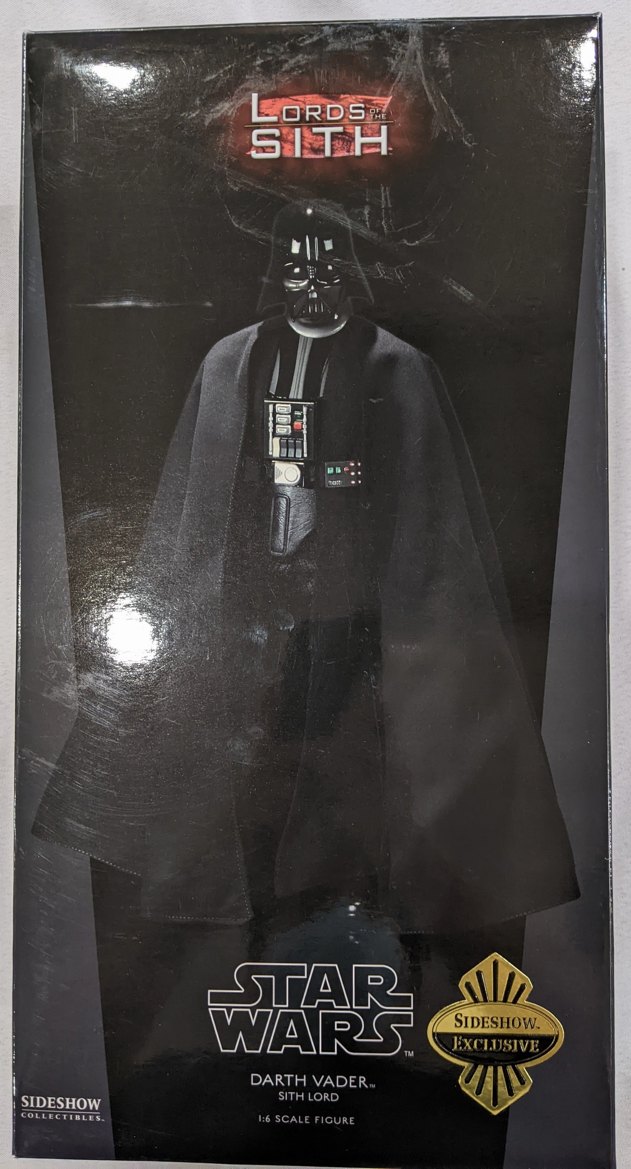 Sideshow Collectible 1/6 Star Wars Lords of the Sith Darth Vader Sixth Scale Figure *Open Box* Serious Investor