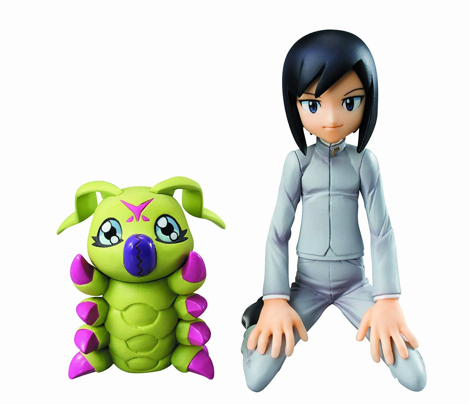 Fantasy Statue Archival Quality Megahouse Digimon Adventure 02 G.E.M. Ken and Ken Ichijozi Scale Statue Figures