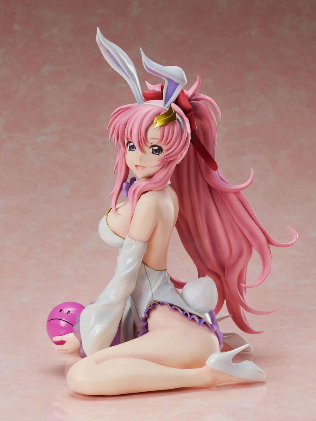 Whole Series Battle Statue Megahouse FREEing 1/4 Mobile Suit Gundam Seed Lacus Clyne (Bare Leg) B Style Scale Statue Figure