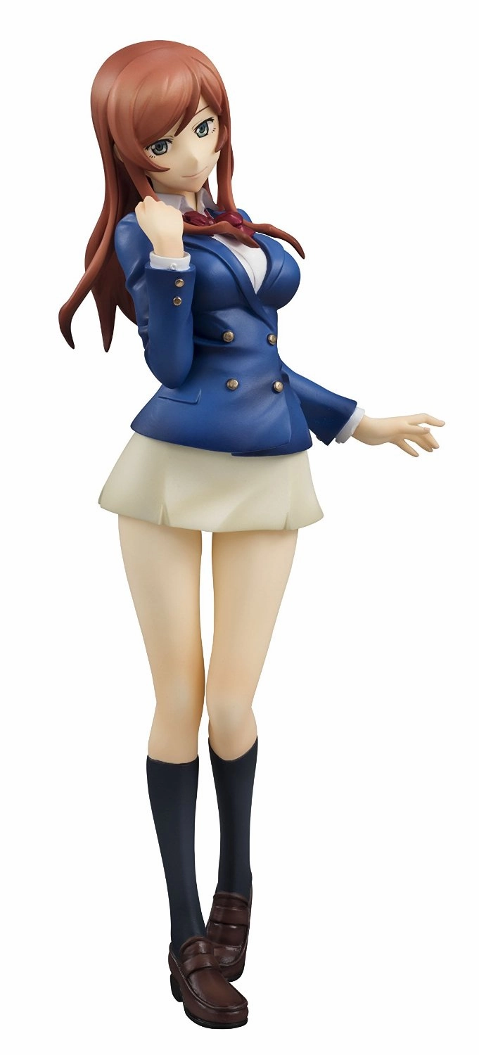 Megahouse Gundam Girls Generation Kamiki Mirai Uniform Ver. Gundam Build Fighters Try Statue Figure Vinyl Hero Urban Vinyl