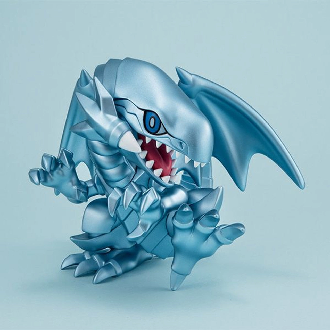Megahouse Megatoon Yu-Gi-Oh Duel Monsters Blue Eyes White Dragon Figure Statue Display Model