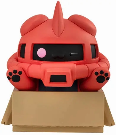 Free Shipping Megahouse Mobile Suit Gundam Nyanto! The Big Nyandam Char's Zaku Figures