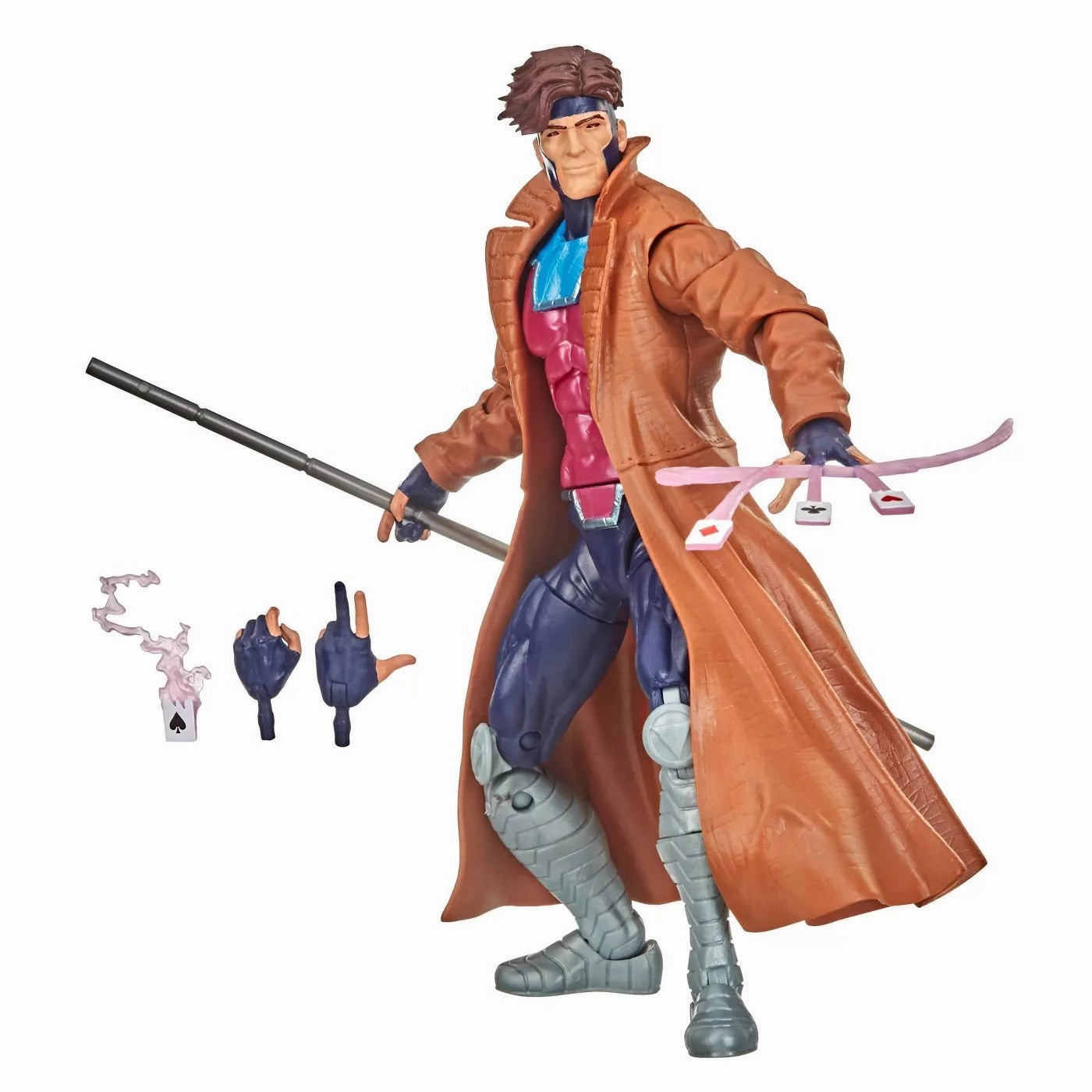 NFC Feature Marvel Legends Vintage Retro Series Gambit Action Figure