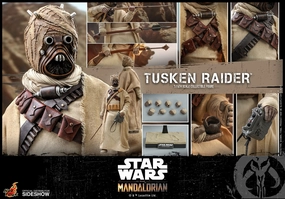 Hot Toys 1/6 Star Wars The Mandalorian Tusken Raider Sixth Scale Figure TMS028 Model Kit Workstation Decor