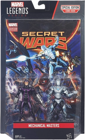 Worldwide Delivery Marvel Legends Mechanical Masters Machine Man and Superior Iron Man 3.75 inch Comic Book 2 Pack