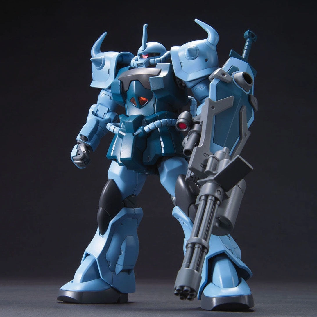 Gundam 1/144 HGUC #117 08th MS Team MS-07B-3 Gouf Custom Model Kit Winter Decoration