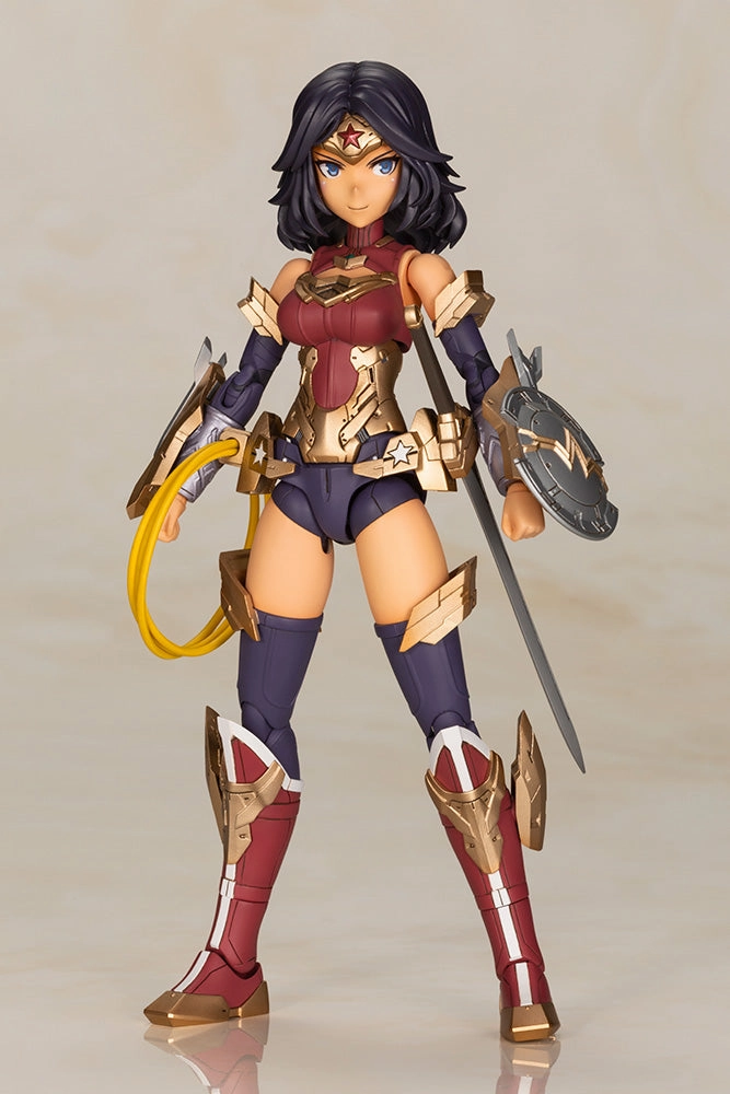 Kotobukiya DC Comics Crossframe Girl Wonder Woman (Humikane Shimada Ver.) Model Kit CG004 Gaming Statue