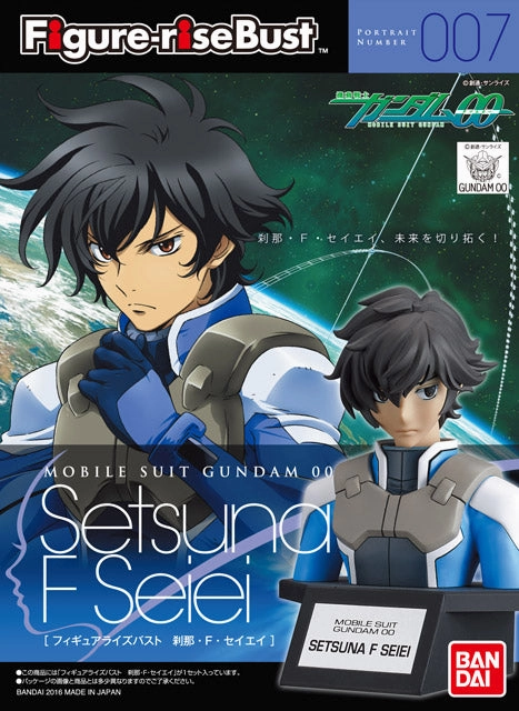 Gundam Figure-Rise Bust #007 Gundam 00 Setsuna F. Seiei Model Kit Painted Model