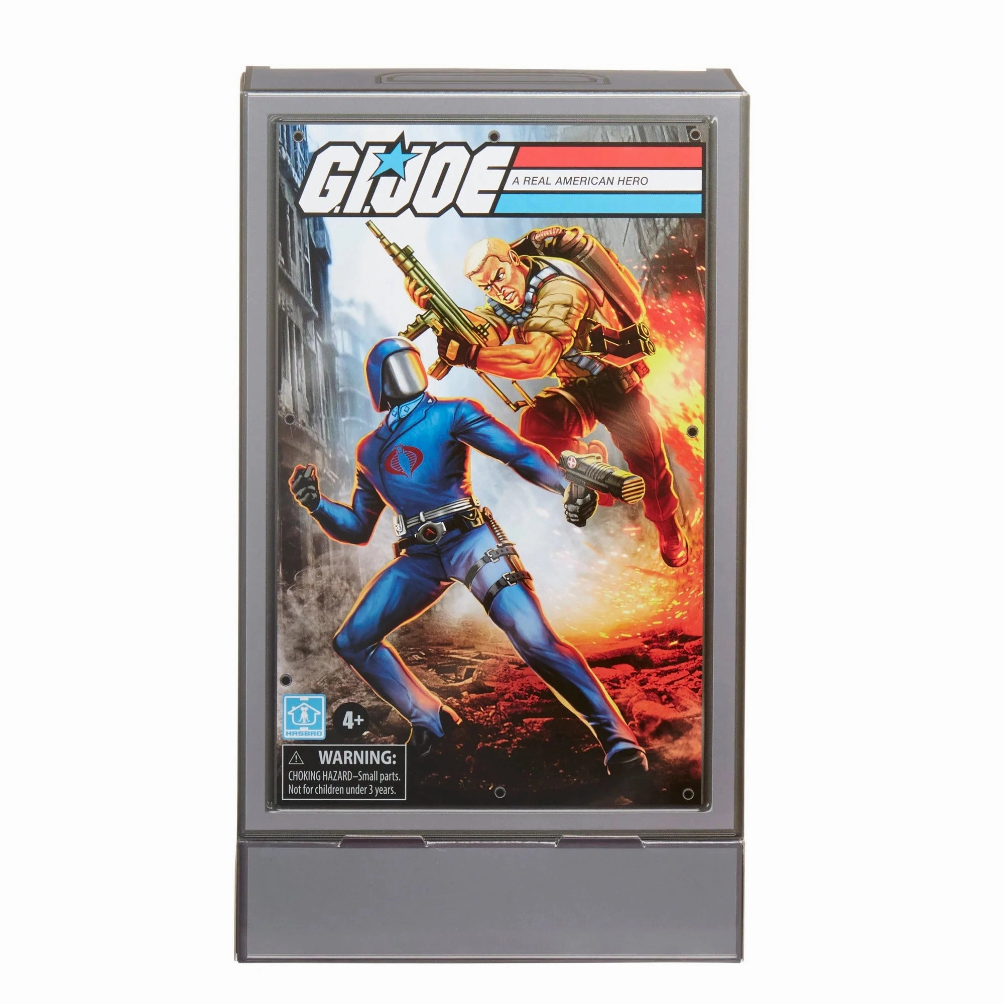 Hasbro Retro G.I. Joe Duke Vs. Cobra Commander Action Figure Gaming Hero