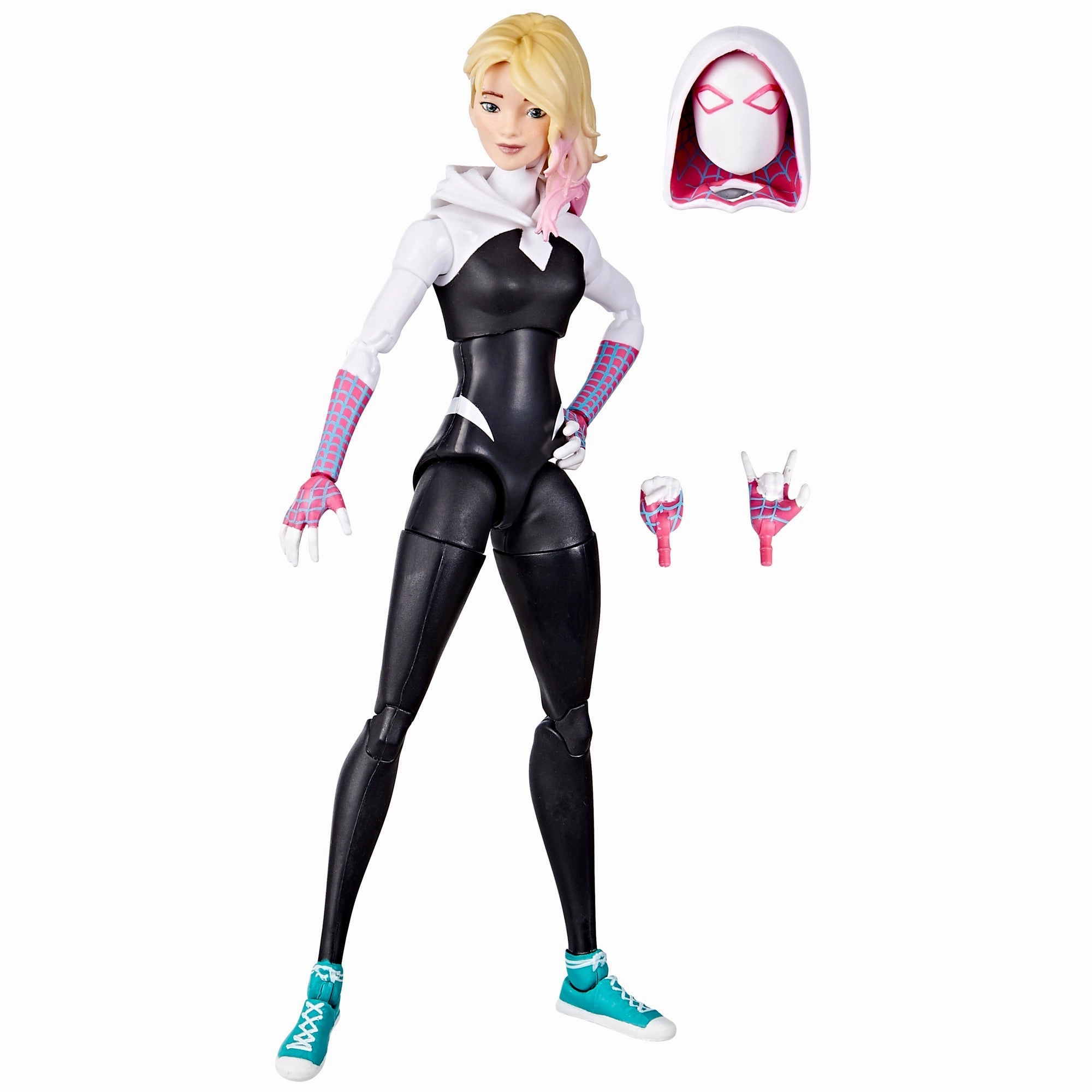 Marvel Legends Spider-Man: Across the Spider-Verse Part One Spider-Gwen Action Figure Iconic Character
