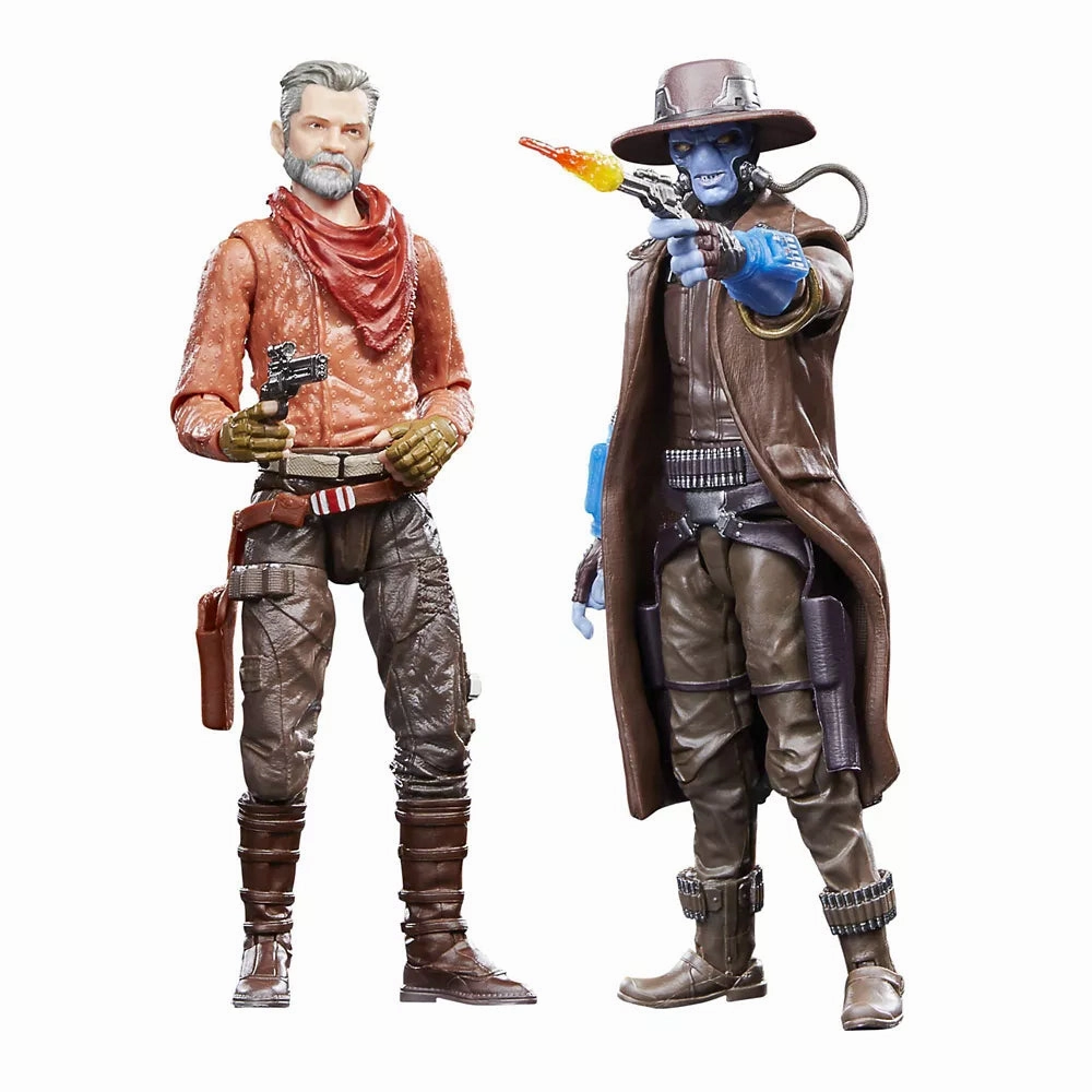 Hasbro Star Wars Black Series The Book of Boba Fett Cobb Vanth and Cad Bane 2 Pack 6 Inch  Action Figure Educational Toy