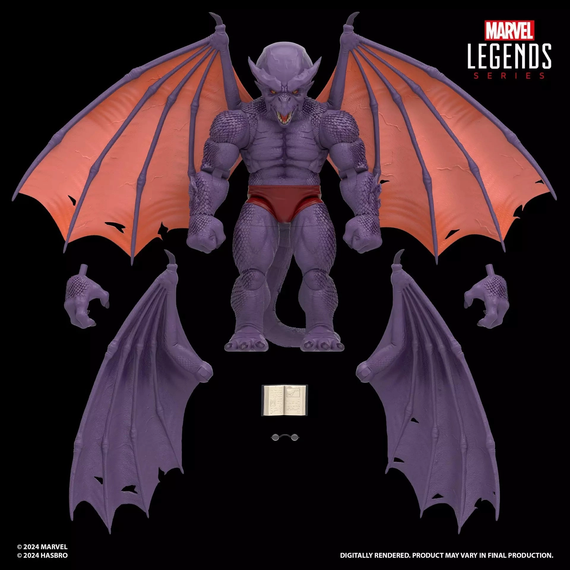 Marvel Legends Fantastic Four Dragon Man Action Figure Constant Companion Kitchen Decor