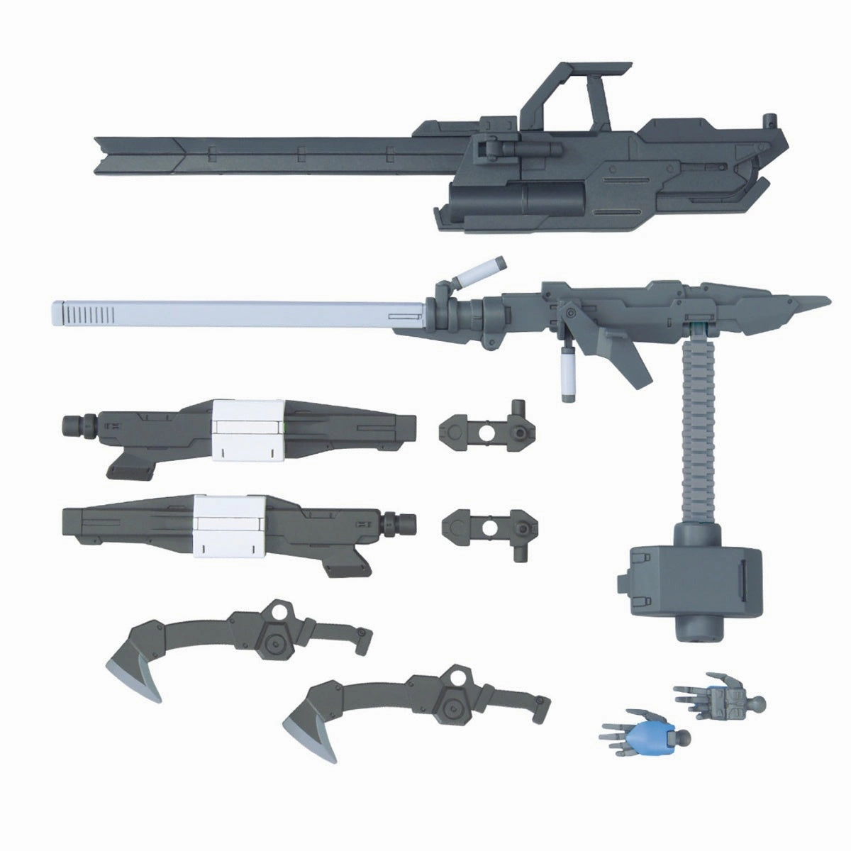 Gundam 1/144 Gunpla Option Parts Set 12 (Large Railgun) Model Kit Personalized Card