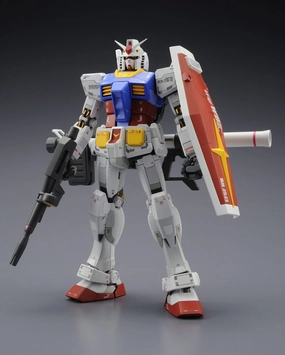 Gundam 1/100 MG Gundam 0079 RX-78-2 Gundam Ver. 3.0 Model Kit Character Statue