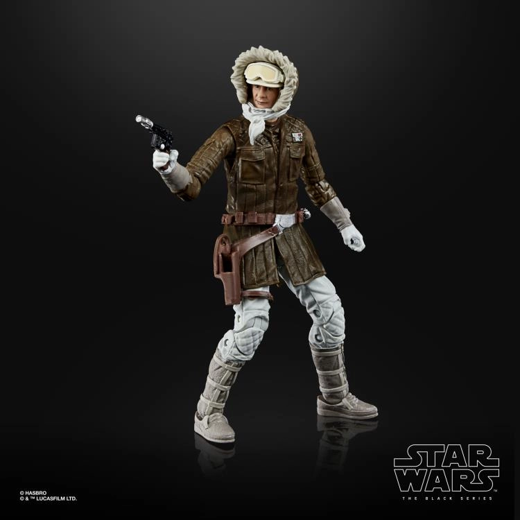Hasbro Star Wars Black Series Archive Collection Han Solo (Hoth Gear) 6 Inch Action Figure Small Space Book Character