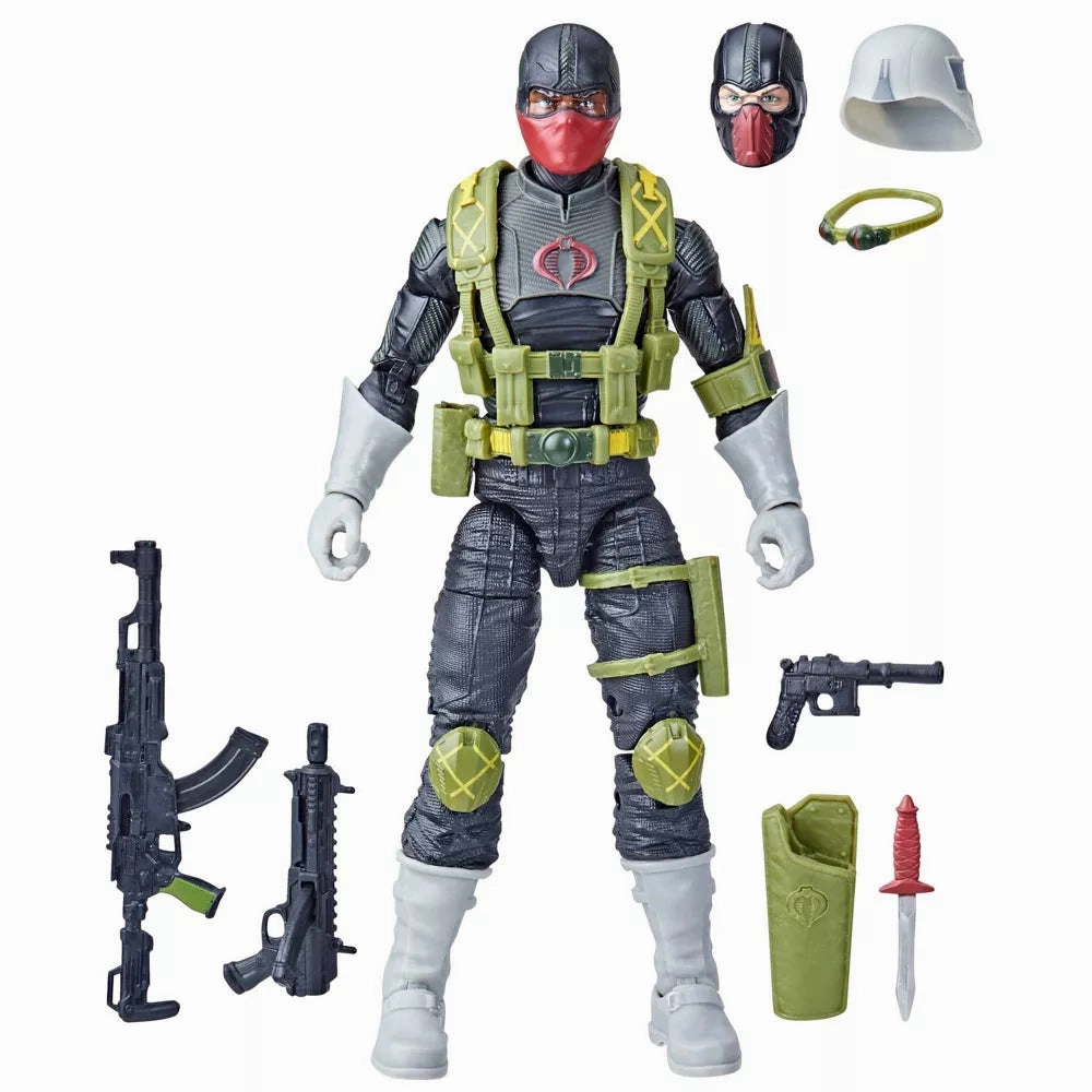 Art Exhibit Articulated Toy Hasbro G.I. Joe Classified Series #97 Cobra Officer (Python Patrol) Exclusive Action Figure