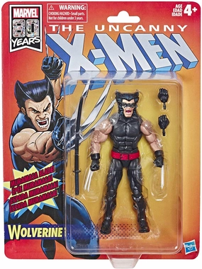 Marvel Legends Retro Series Wolverine Wave 1 Action Figure Small Sculpture