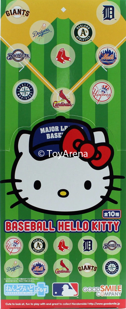 Nendoroid Plus Major League Baseball Hello Kitty MLB (Sealed Box of 10) Trading Figures Pop Icon