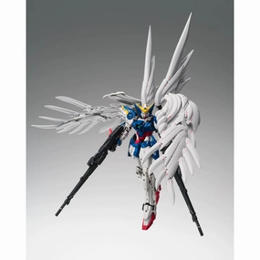 Gundam Fix Figuration Metal Composite XXXG-00W0 Wing Gundam Zero EW (Noble Color Ver.) #1028 Action Figure Articulated Joint