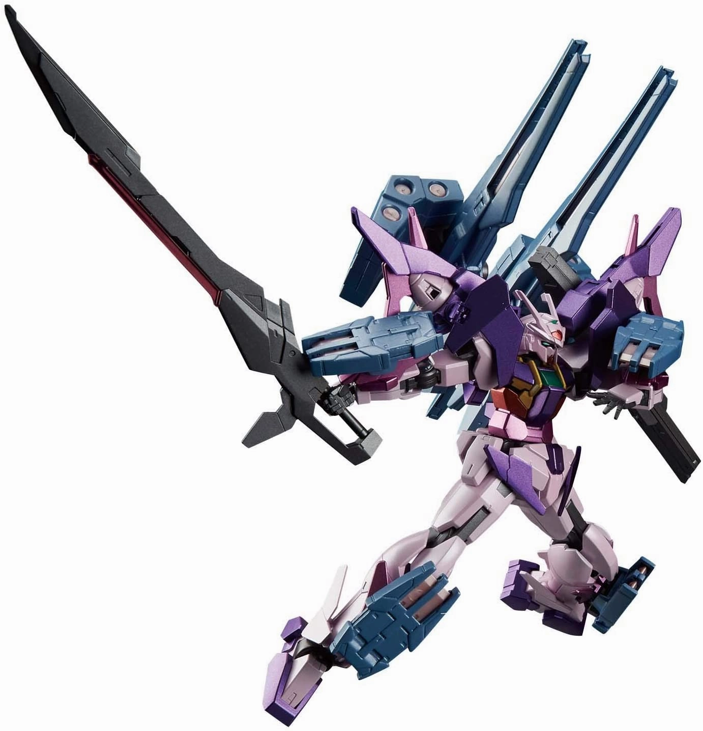 Alien Creature Biology Model Gundam 1/144 HGBD #021 GN-0000DVR/S/HWS Gundam 00 Sky HWS (Trans-Am Infinity Ver.) Model Kit