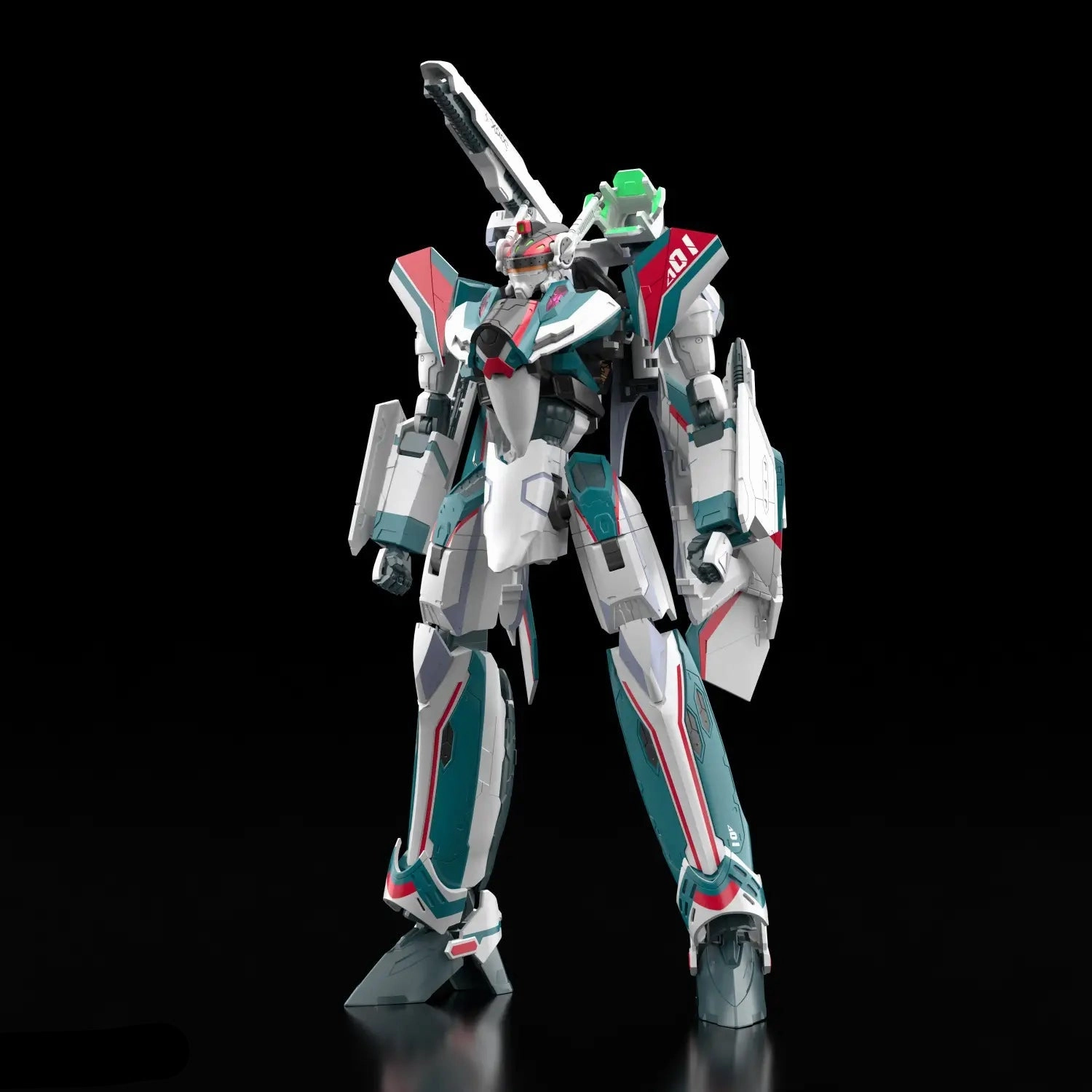 Bandai Macross Delta HG 1/100 VF-31S Siegfried (Arad Molders Use) Model Kit Mini Statue