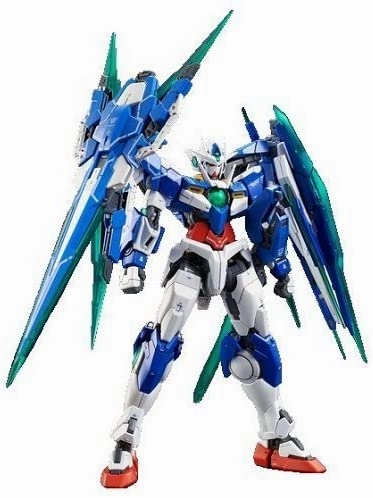 Coastal Decor Podcast Studio Gundam 1/144 RG Gundam 00 Gundam 00 Qan[T] (Quanta) Full Saber Model Kit Exclusive