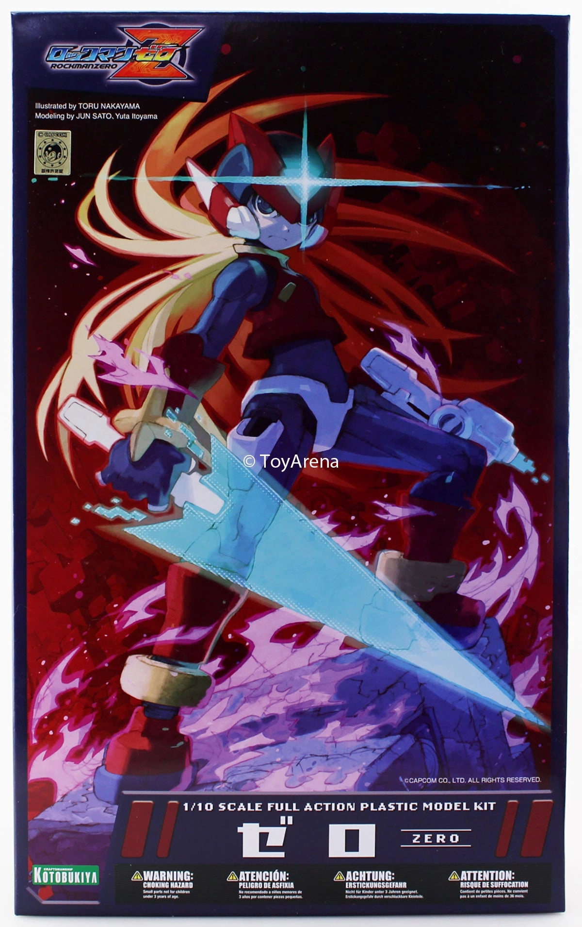 Kotobukiya 1/10 Megaman Rockman Zero Scale Model Kit KP474R PVC Model