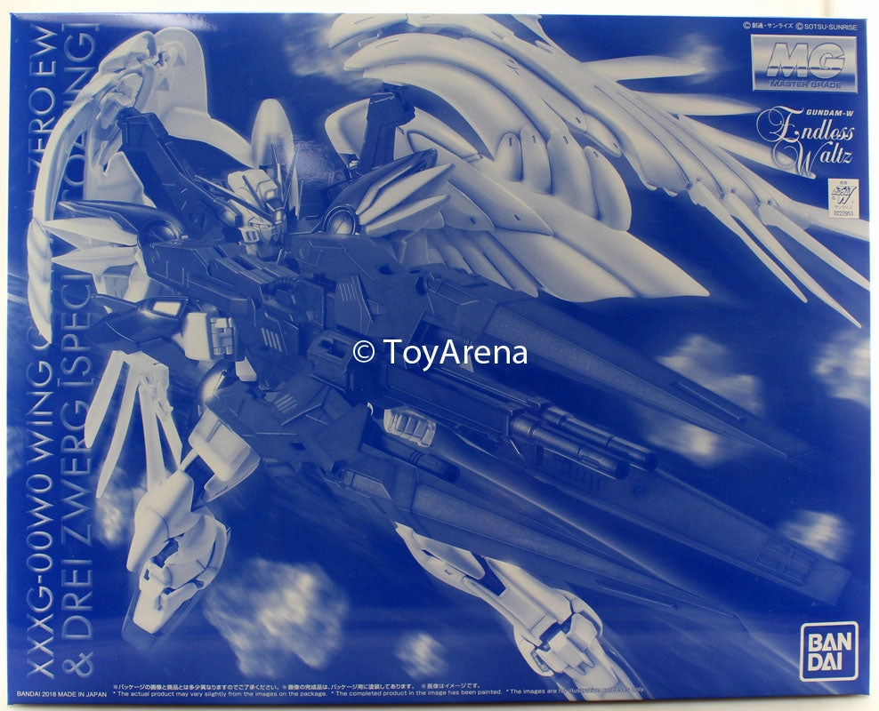 Gundam 1/100 MG Gundam Wing Wing Gundam Zero Custom EW   Drei Zwerg Special Coating Ver. Model Kit Exclusive Battery operated Personal Collection