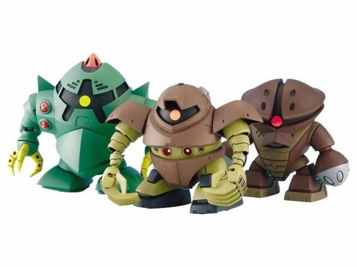 Gundam SD BB #238 Gogg and Acguy and Zock Senshi Model Kit Chibi Replica Anime Figure