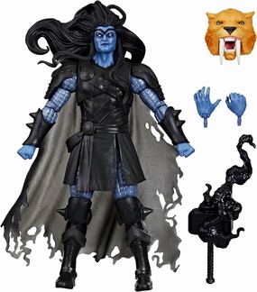 Movie Replica Marvel Legends Black Winter Thor (Marvel's Zabu BAF) Action Figure