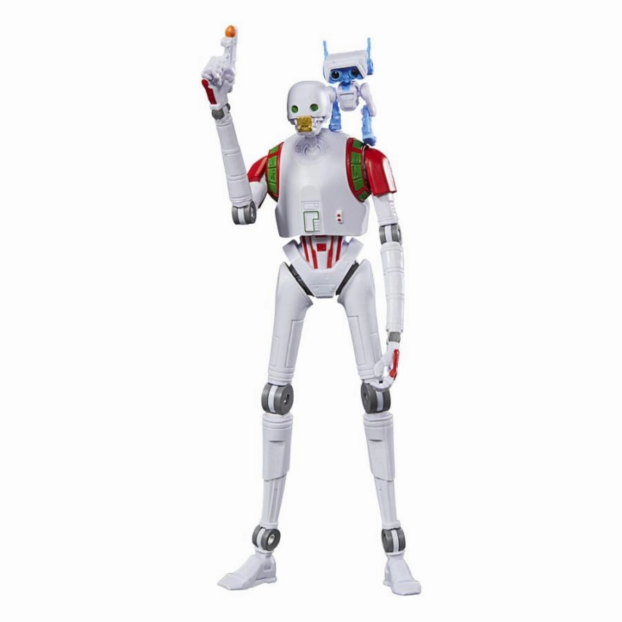 Hasbro Star Wars Black Series KX Security Droid (Holiday Edition) 6 Inch Action Figure Factory Direct Buildable Figure