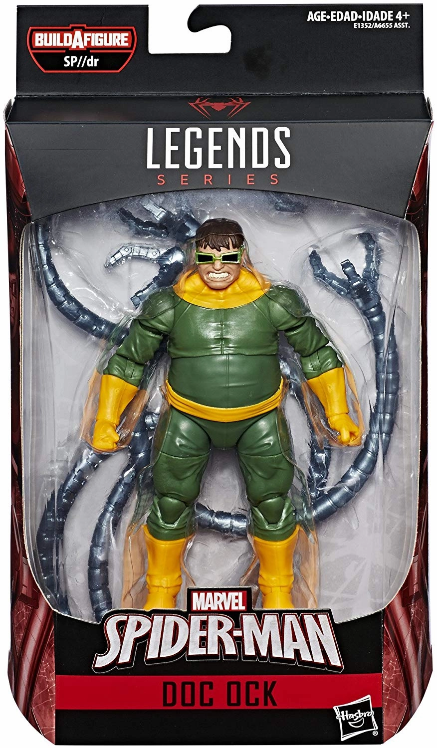 Marvel Legends Spider-Man Series Doc Ock Sp//dr Spider BAF Wave Action Figure Craft Project Totem Animal