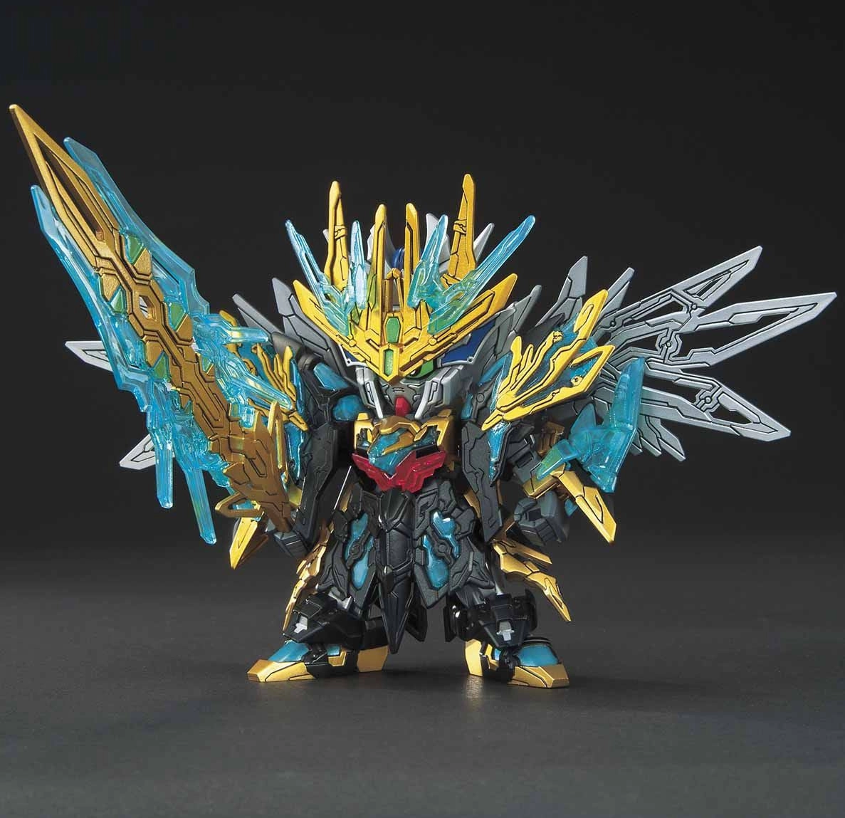 Blue Ribbon Gundam SDSS #029 Sangoku Soketsuden Tien Ba Cao Cao Wing Gundam Model Kit